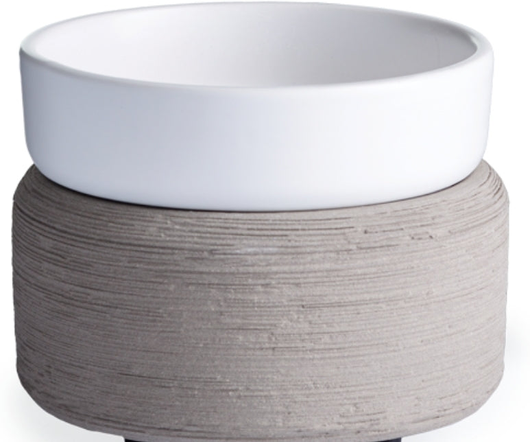 SIGNATURE WAX MELT WARMERS in Gray Stripes — Blythewood General Store